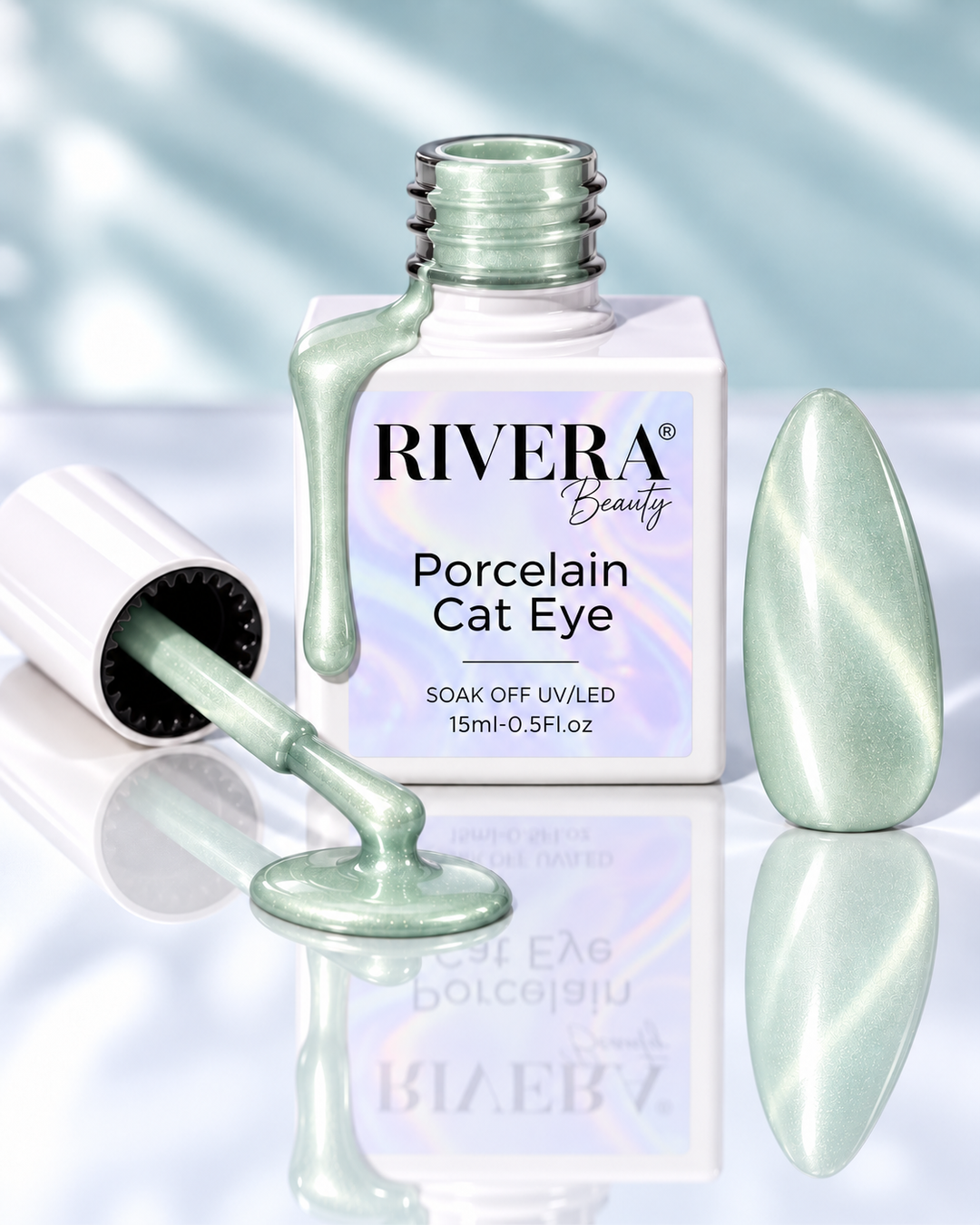 Perle Menthe Cat Eye