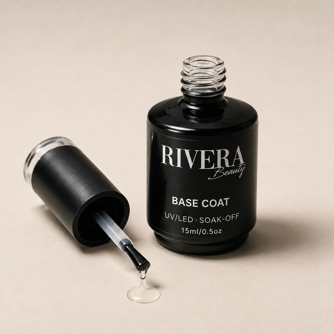 BASE COAT GEL — RIVERA BEAUTY UV/LED · Soak-Off