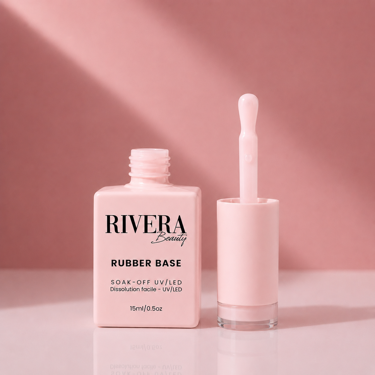 RUBBER GEL -  MILKY PINK