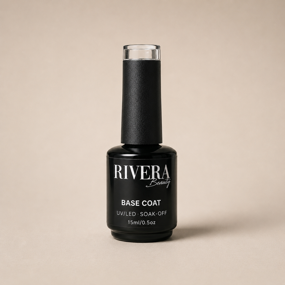BASE COAT GEL — RIVERA BEAUTY UV/LED · Soak-Off
