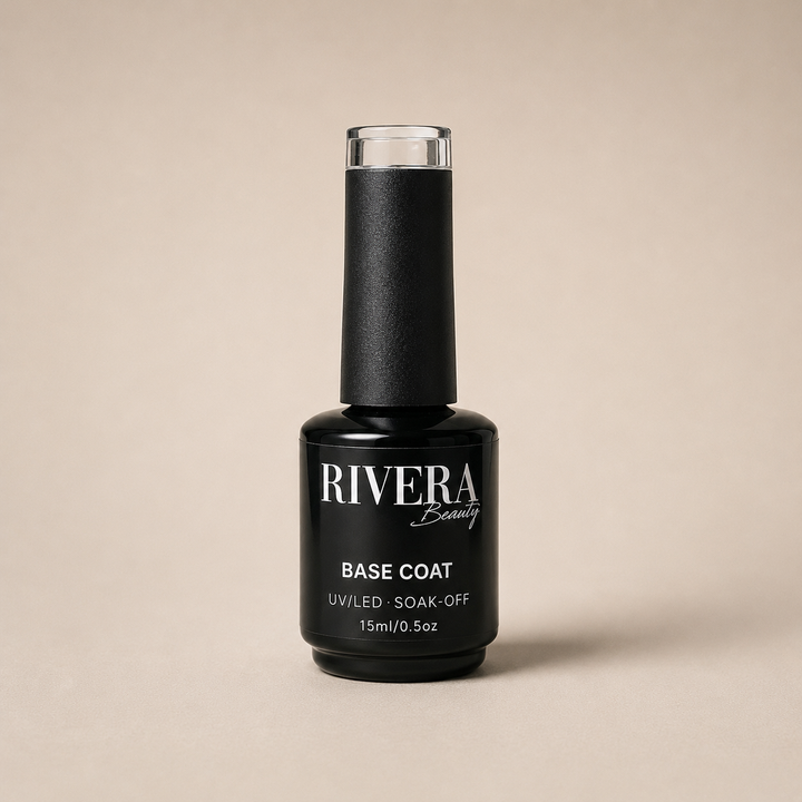 BASE COAT GEL — RIVERA BEAUTY UV/LED · Soak-Off