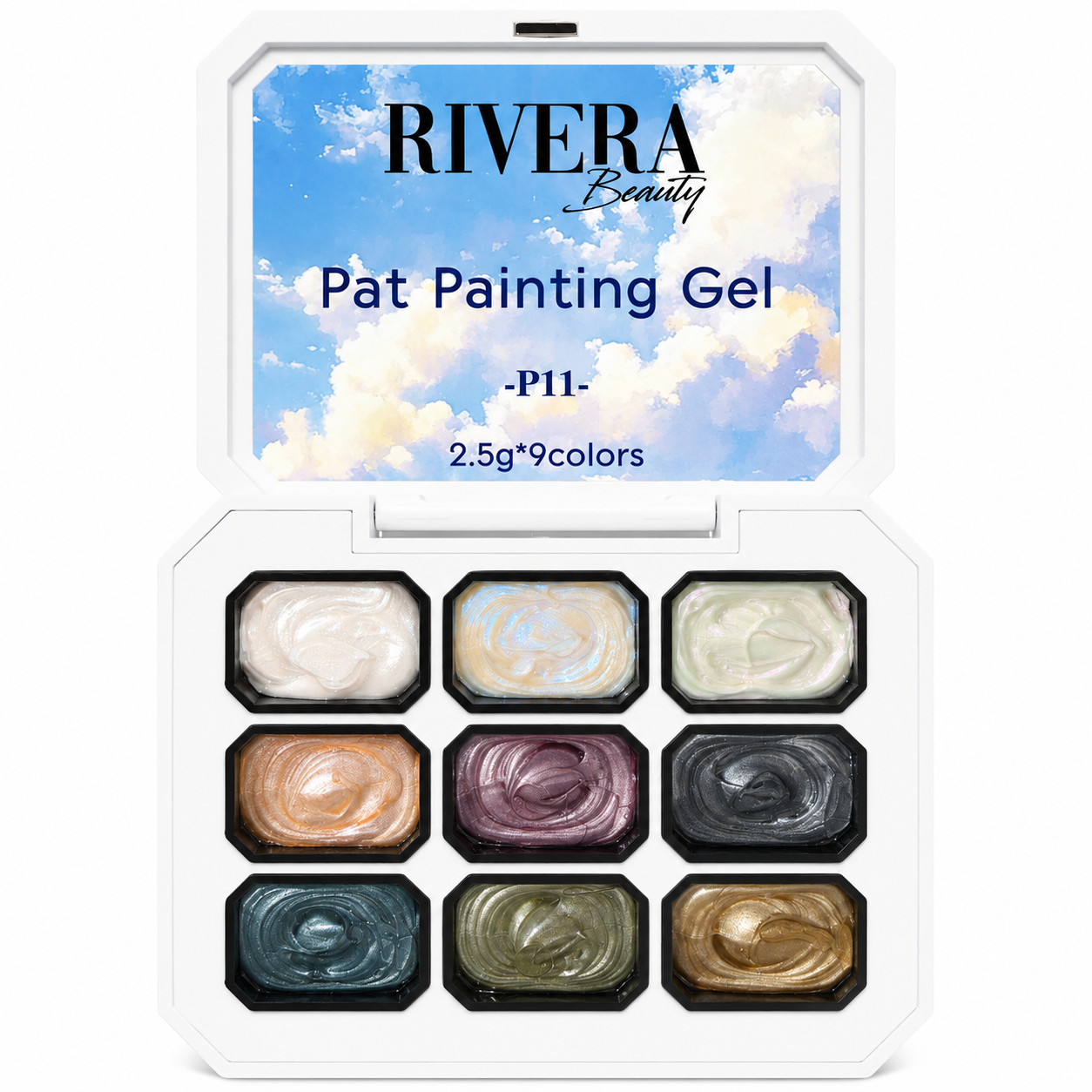 Palette Gel Paint Rivera Beauty