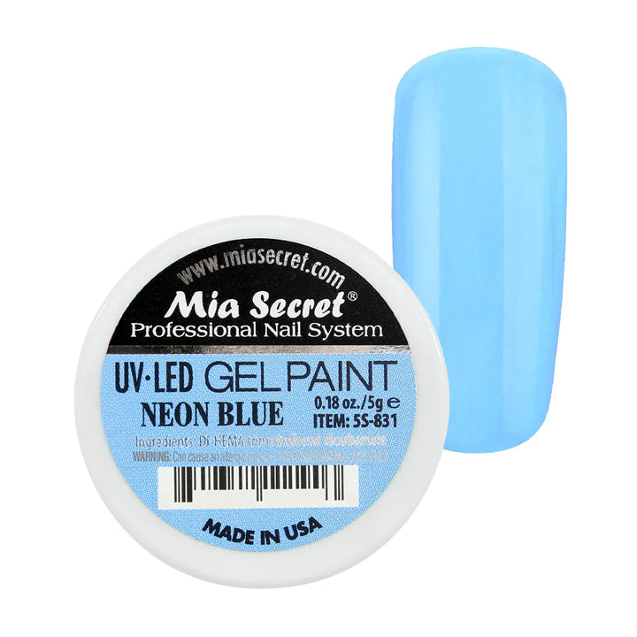 PINTURA GEL - AZUL NEÓN