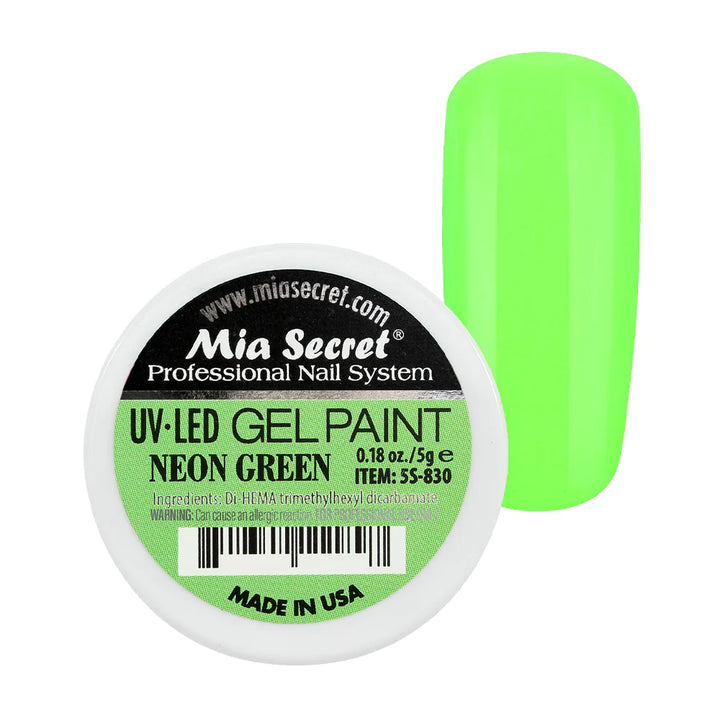 PINTURA GEL - VERDE NEÓN