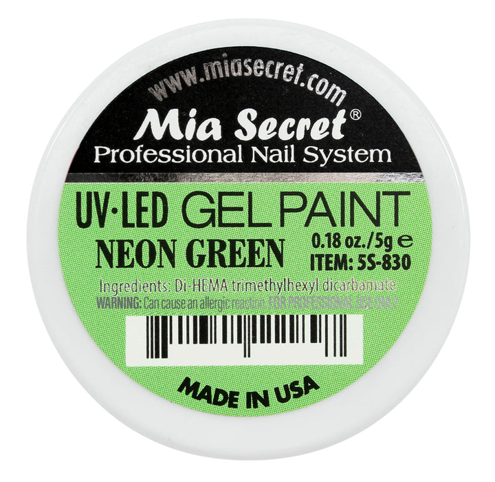 PINTURA GEL - VERDE NEÓN