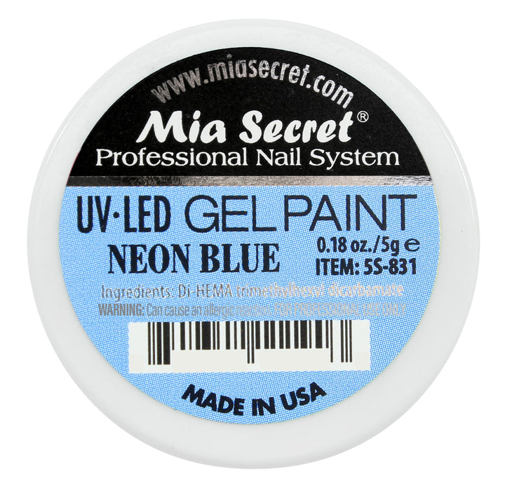 PINTURA GEL - AZUL NEÓN