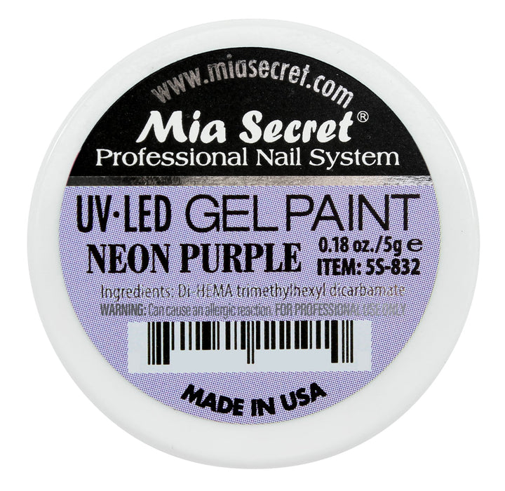 PINTURA EN GEL - MORADO NEÓN