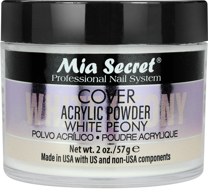 ACRYLIC POWDER - COVER WHITE PEONY